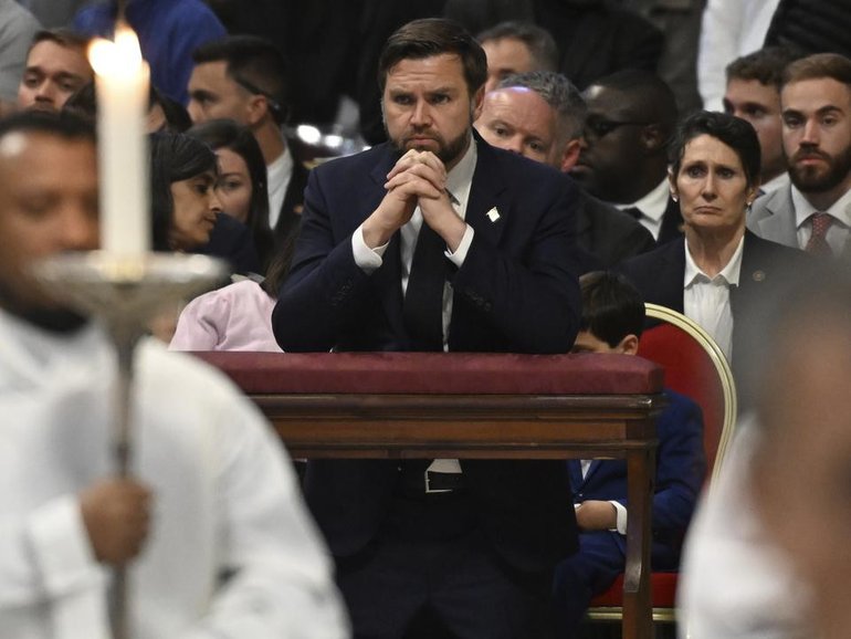 The New York Times sat down with JD Vance while in Rome at the inauguration of Pope Leo XIV. Here’s what he had to say.