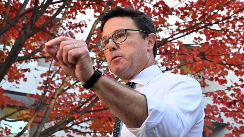 David Littleproud is unperturbed about talk of a challenge to his leadership as the Nationals come together this week.