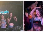 Lorde dances with fans at a Lorde-themed night in Sydney.