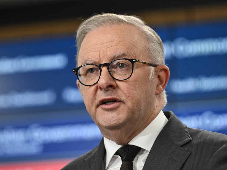 “You can’t have renewables unless you have firming capacity. Simple as that, you don’t change the transition through warm thoughts,” Anthony Albanese said on Monday. 