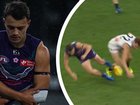 Cooper Simpson copped an early injury against the Power.