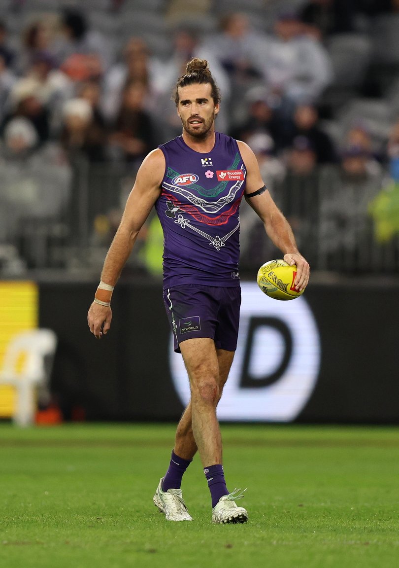 Fremantle captain Alex Pearce.