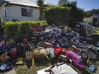 Police will "throw the book" at anyone found looting as NSW residents continue their flood recovery.