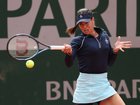 Ajla Tomljanovic during her win against Maya Joint of Australia.