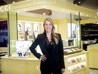 Myer boss Olivia Wirth inside a Sydney store.