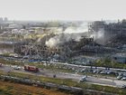 More than 200 emergency workers attended the scene of a blast at a chemical plant in east China. 