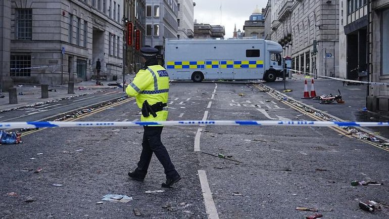 Eleven people remain in hospital after a car ploughed into a parade crowd in Liverpool.