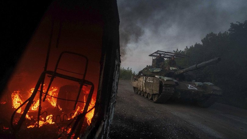 Kyiv suffered another battlefield setback with Russia capturing four villages in the Sumy region. (AP PHOTO)