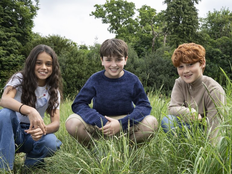 Arabella Stanton, Dominic McLaughlin and Alastair Stout will play Hermione, Harry and Ron.