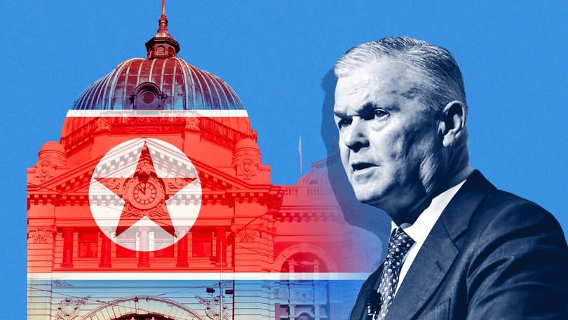 Santos boss Kevin Gallagher has launched a remarkable broadside on Victoria’s investment climate by comparing the State to North Korea, as the gas industry ramps up demands for red tape cuts.