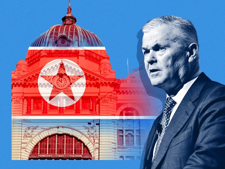 Santos boss Kevin Gallagher has launched a remarkable broadside on Victoria’s investment climate by comparing the State to North Korea, as the gas industry ramps up demands for red tape cuts.