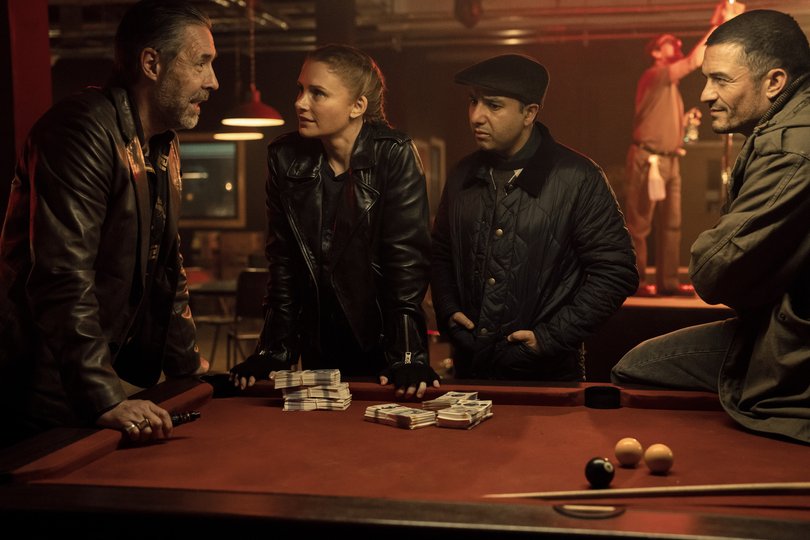 Bryce Dallas Howard, Orlando Bloom, Nick Mohammed and Paddy Considine in Deep Cover.