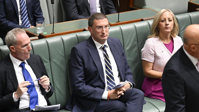 Sydney Liberal MP Julian Leeser during Question Time in March.