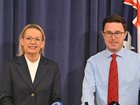 Leader of the Opposition Sussan Ley and Nationals Leader David Littleproud.