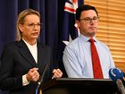  Opposition Leader Sussan Ley and National Party leader David Littleproud reveal the new shadow ministry at Parliament House.