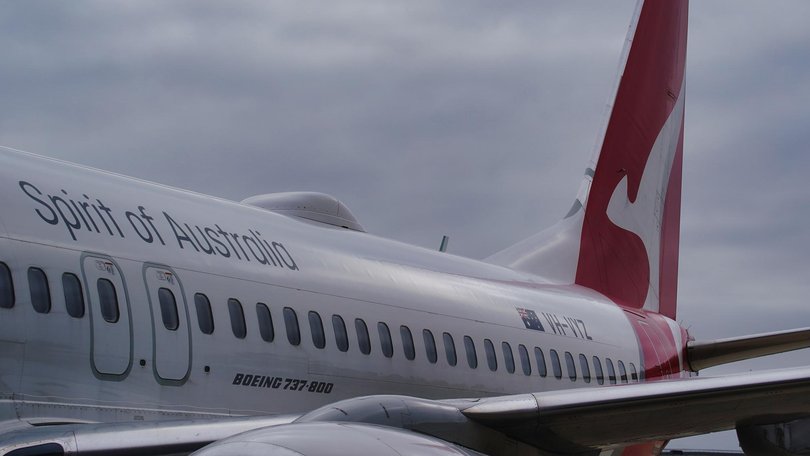 The turbulence event hit during descent into Brisbane Airport on May 4. Picture: NewsWire / Luis Enrique Ascui