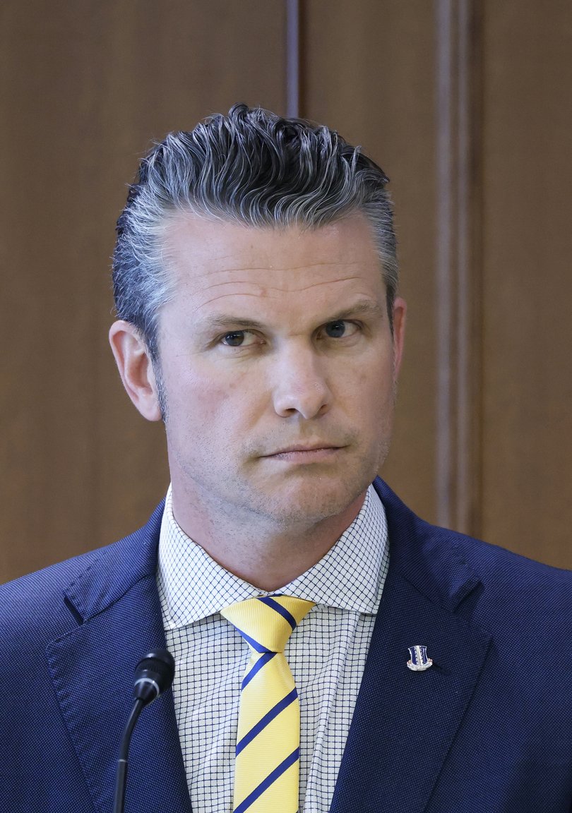US Defense Secretary Pete Hegseth.