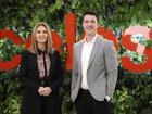 Coles has appointed Michael Courtney, right, as chief customer and digital officer and Claire Lauber as liquor boss.