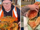 The food influencer outraged viewers are posting a video of him eating a $2000 endangered crab. 