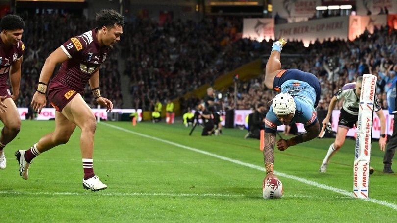 Queensland had few answers to Blues whose ascendancy was summed up by the acrobatics of Brian To'o.