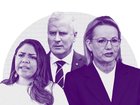 MARK RILEY: Demoted Coalition backbenchers making the most of their liberty to say precisely what they think. Pictured: Jacinta Price, Michael McCormack, Sussan Ley.