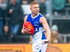 Former North Melbourne player Blake Drury was secretly banned from a state league game in SA. (Linda Higginson/AAP PHOTOS)