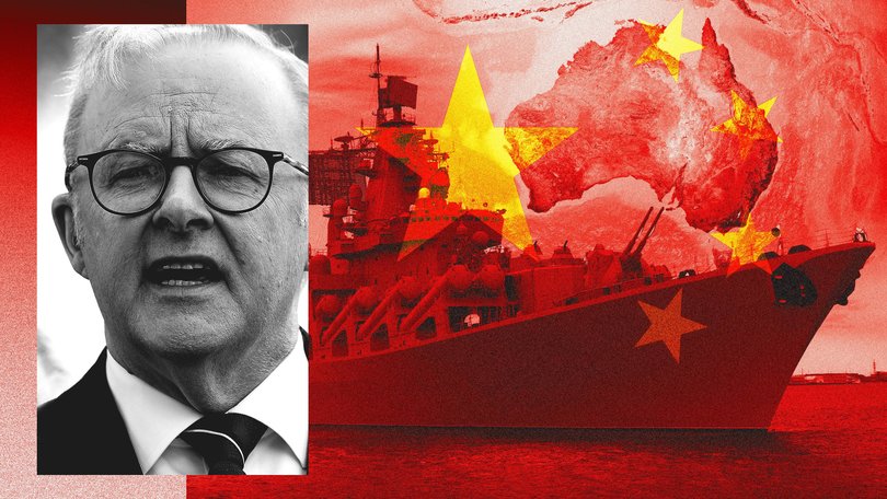 Anthony Albanese has failed to address security concerns raised by a respected think tank, instead using it as an opportunity to play politics.