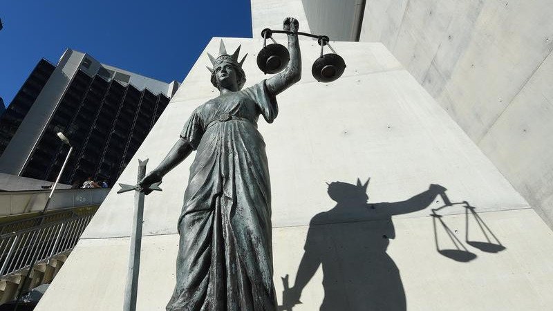 The boy had pleaded not guilty to murder on the basis of self-defence. (Dave Hunt/AAP PHOTOS)