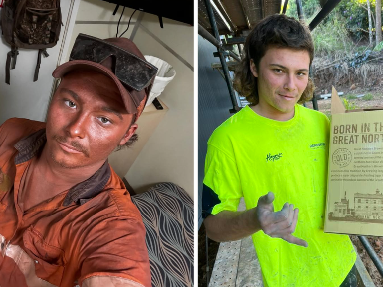 Aussie FIFO worker Byron Haddow, 23, has died while on holiday in Bali.