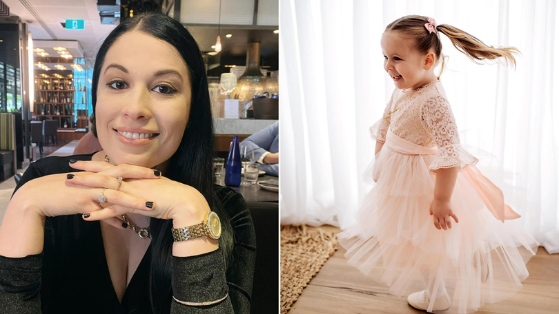 Lauren Ingrid Flanigan, 32, has been charged with murder after her child was found with multiple injuries about 5pm on Monday.
