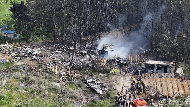 At least two of four crew have been killed when a navy patrol plane crashed on a training flight.