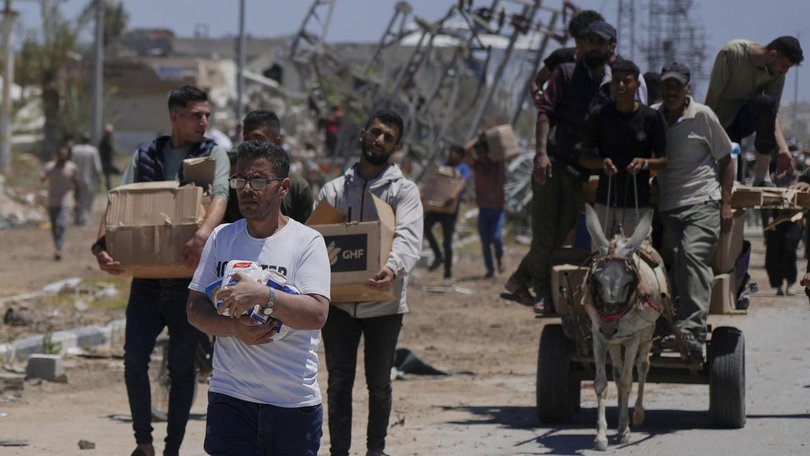 Israel's military campaign has killed more than 54,000 Palestinians, mostly women and children. (AP PHOTO)
