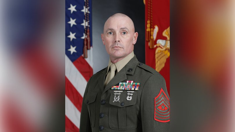 Sgt Armentrout based in Japan with over two decades in the Marines, said his training kicked in the moment he spotted unusual behaviour.