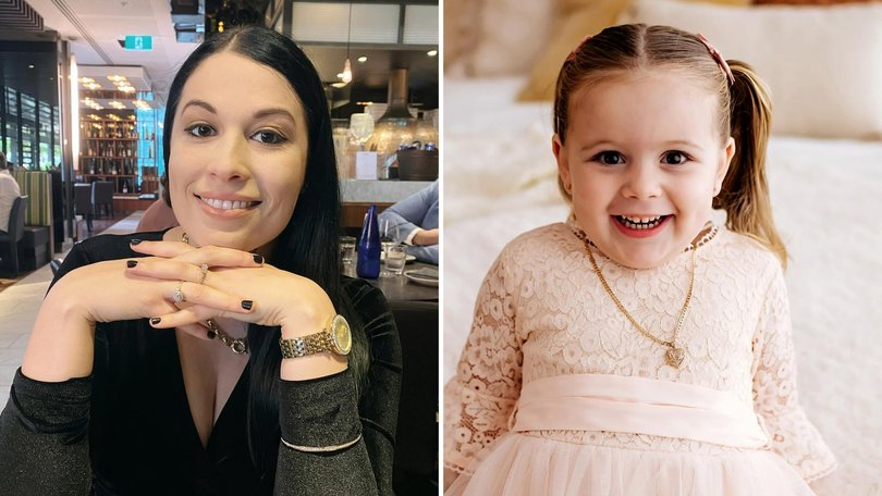 Lauren Ingrid Flanigan, 32, was found dead on Sunday night just two days after she was charged with murdering her three-year-old Sophia Rose.