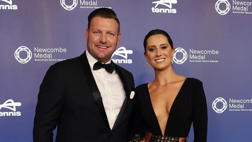Liberal MP Sam Groth, with wife Brittany, has come under fire over the use of a taxpayer-funded car. (Morgan Hancock/AAP PHOTOS)