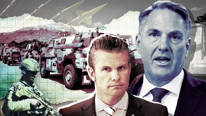 US Secretary of Defence Pete Hegseth has talked defence with Australian counterpart Richard Marles.