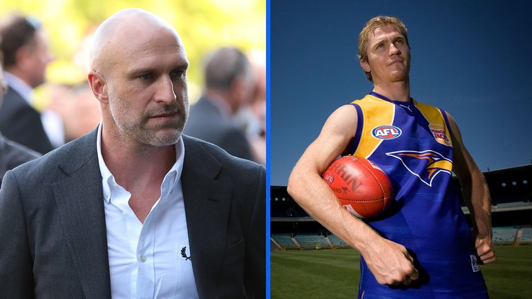 Chris Judd and Adam Selwood.
