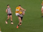 Lloyd Meek is facing suspension over his high shot on Patrick Lipinski.