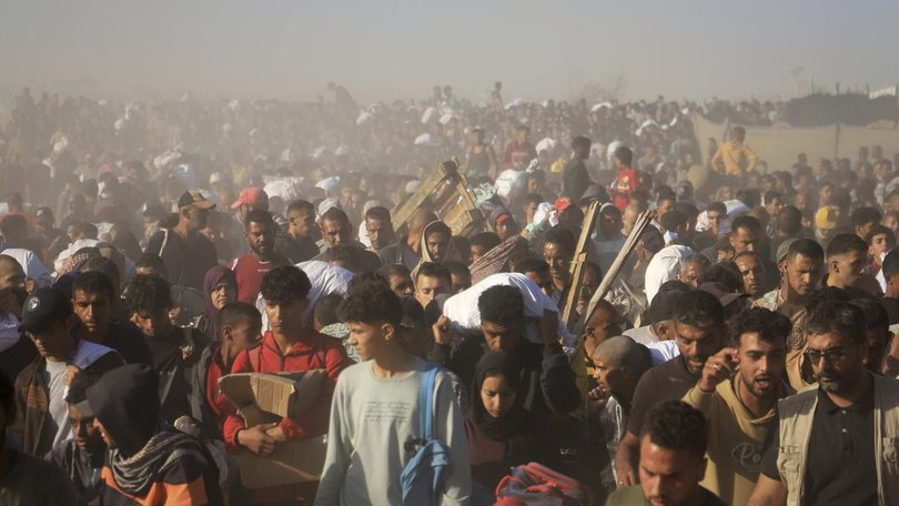 In its first week, three Gaza Humanitarian Foundation distribution sites have been in turmoil.