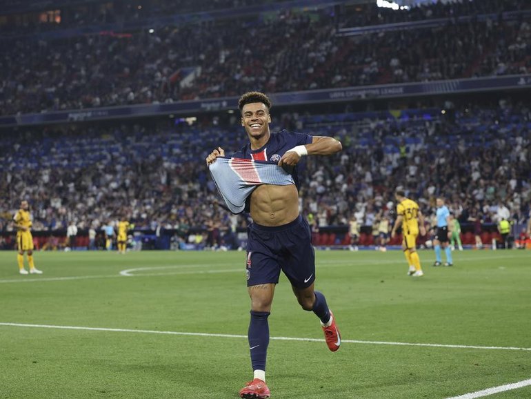 Desire Doue has bagged a brace as PSG blew away Inter to win the Champions League decider in Munich. 
