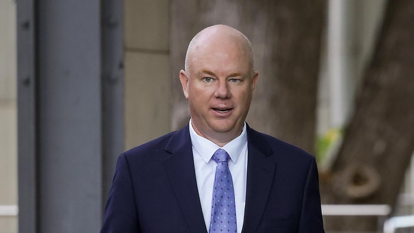 Her estranged husband Simon Patterson gave evidence in the first days of the trial. Picture: NewsWire/Ian Currie