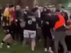 NSW Police were called to Gannons Park in Peakhurst about 4.50pm on Saturday afternoon, after reports a big group of fans and players were fighting.