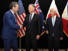 The US has urged Australia to ramp up its defence spending to 3.5 per cent of GDP, highlighting the call during high-level talks at Asia’s top security forum. (EPA PHOTO)