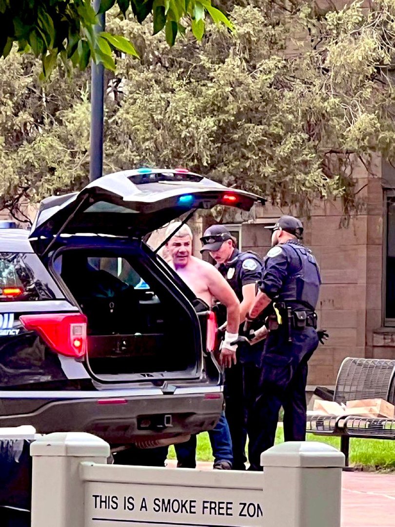 The suspect is in custody.