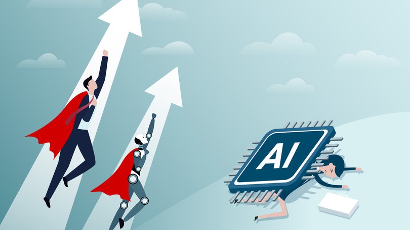 As a big business lobby group calls for Australia to lean hard into artificial intelligence, the founder of one of the largest AI firms warns it could result in 50 per cent job loss for youth.