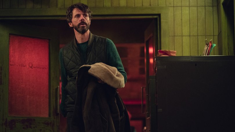 The role is a departure for Matthew Goode.