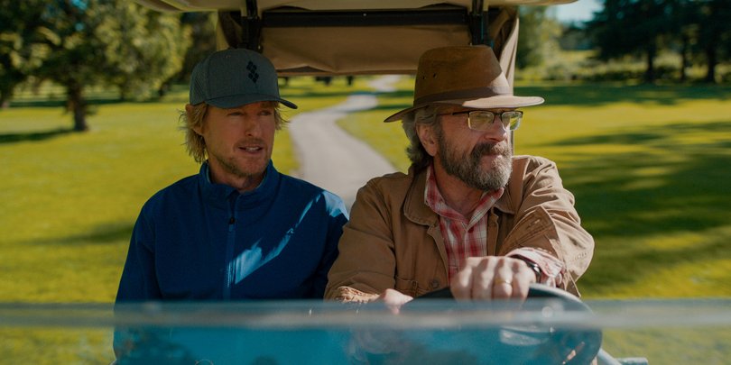 Owen Wilson and Marc Maron in sports comedy-drama, Stick.