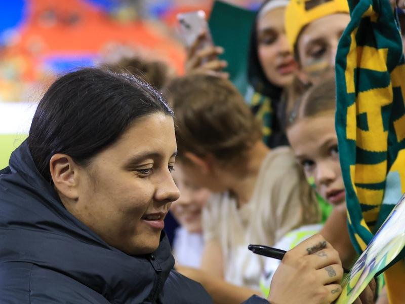 New Matildas coach Joe Montemurro wants Sam Kerr back playing before weighing up captaincy.