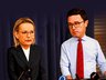 ANDREW CARSWELL: Net zero is heading towards disaster. But the Coalition is in no position to prosecute a retreat from a 2050 target. Pictured: Sussan Ley, David Littleproud. 