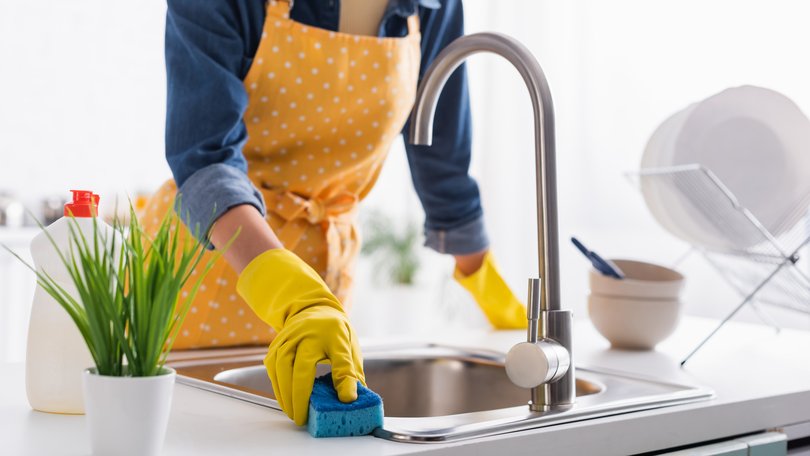 Save the antibac for the kitchen and bathrooms only.